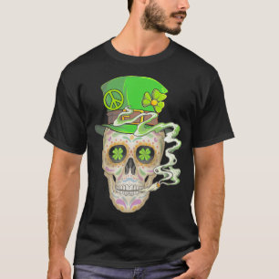 Cooler Boho Sugar Skull Day of the Dead St T-Shirt