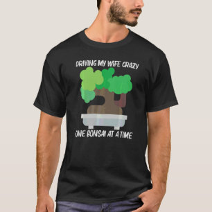 Cooler Bonsai für Männer Väter Jungen Baum Pflanze T-Shirt