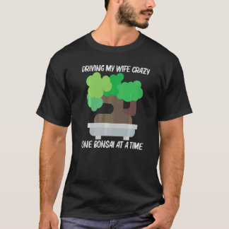 Cooler Bonsai für Männer Väter Jungen Baum Pflanze T-Shirt