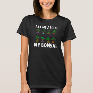 Cooler Bonsai Tree für Männer Frauen Pflanze Lady  T-Shirt