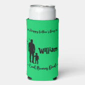 Cooler Bonus Vater Glücklicher Vatertag | Selters Dosenkühler (Seltzer Vorderseite)