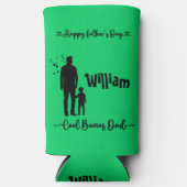 Cooler Bonus Vater Glücklicher Vatertag | Selters Dosenkühler (Vorderseite)