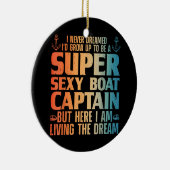Cooler Bootsmann für Männer - Sail Pontoon Boati Keramik Ornament (Rechts)