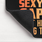 Cooler Bootsmann für Männer - Sail Pontoon Boati Mousepad (Ecke)