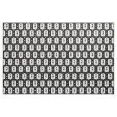 Cooler Boston Terrier Dog (schwarz) mit Sonnenbril Stoff (Yard (91,4 cm))
