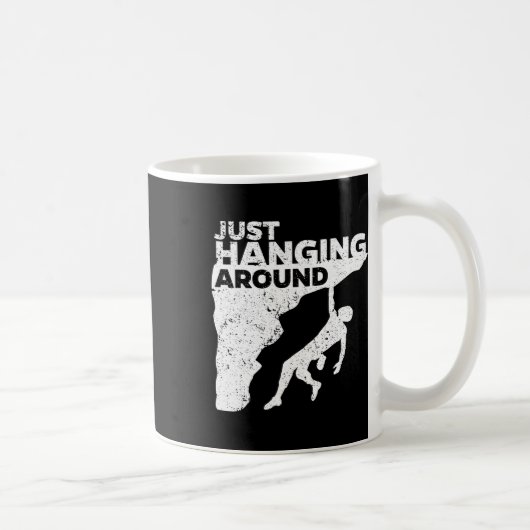 Cooler Boulder Bouldering Bergsteigen Fan Kaffeetasse (Rechts)