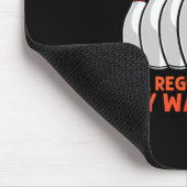 Cooler Bowling für Männer Bowling Teamsport Lea Mousepad (Ecke)
