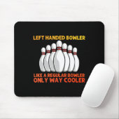 Cooler Bowling für Männer Bowling Teamsport Lea Mousepad (Mit Mouse)