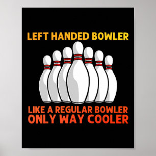 Cooler Bowling für Männer Bowling Teamsport Lea Poster