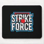 Cooler Bowling Strike Force Bowling Fan Bowling Te Mousepad (Vorne)