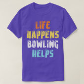 Cooler Bowling T-Shirt (Design vorne)