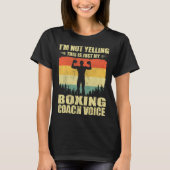 Cooler Boxtrainer für Damen Boxtrainer T-Shirt (Vorderseite)