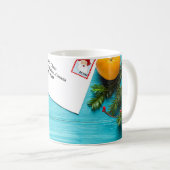 Cooler Brief des Weihnachtsmanns Kaffeetasse (VorderseiteRechts)