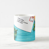 Cooler Brief des Weihnachtsmanns Kaffeetasse (Mittel)