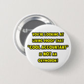 Cooler Buchhalter ist kein Oxymoron Button (Vorne & Hinten)