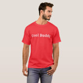 Cooler Buddy Fun Red Basic Cooler Dunkler T - Shir T-Shirt (Vorne ganz)