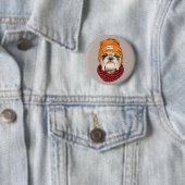 Cooler Bulldog Button (Beispiel)