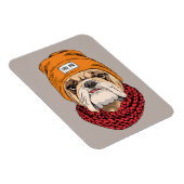 Cooler Bulldog Magnet (Rechte Seite)