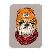 Cooler Bulldog Magnet (Vertikal)