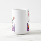Cooler Bunny Rockstar Kaffeetasse (Mittel)