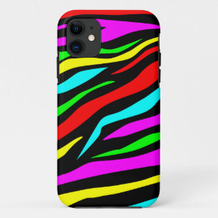 Cooler bunter/schwarzer Zebra-Druck - iPhone 5 Case-Mate iPhone Hülle