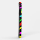 Cooler bunter/schwarzer Zebra-Druck - iPhone 5 Case-Mate iPhone Hülle (Hinten/Rechts)