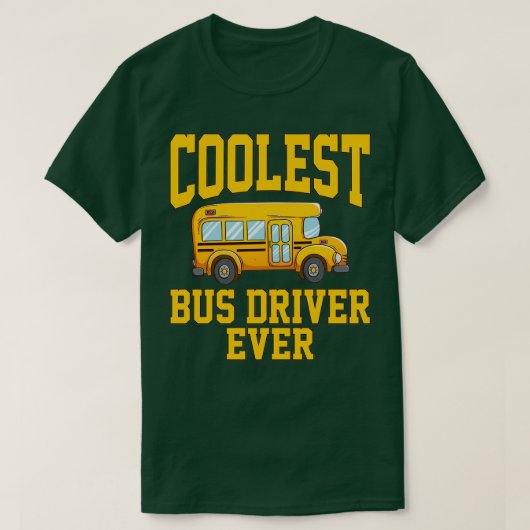Cooler Busfahrer je 2 T-Shirt (Design vorne)
