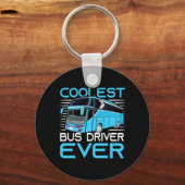 Cooler Busfahrer je Schlüsselanhänger (Vorderseite)