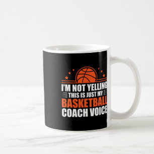 Cooler Bysketbyllentrainer für Männer Frauenteam B Kaffeetasse