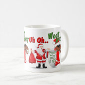 Cooler Camel Hump Weihnachten Kaffeetasse (VorderseiteRechts)