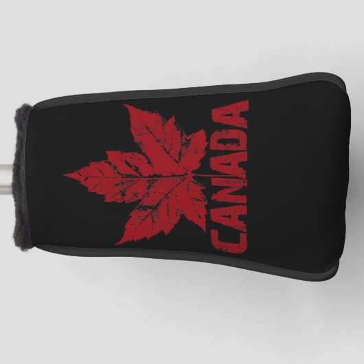 Cooler Canada Golf Retro Canada Putter Cover Headcover (Vorderseite)