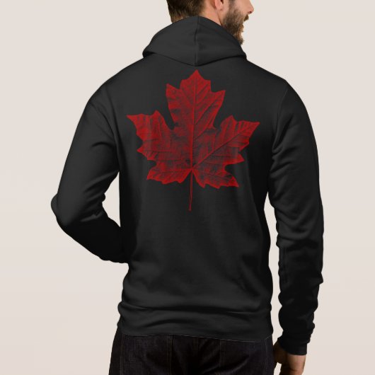 Cooler Canada Jacket Men Canada Souvenir Jogger Hoodie (Rückseite)