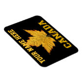 Cooler Canada Kühlschrankmagnet Canada Souvenir Ma Magnet (Rechte Seite)