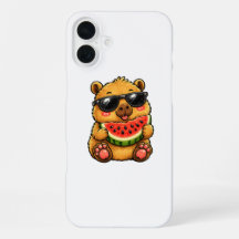 Cooler Capybara Wassermelone Sommer