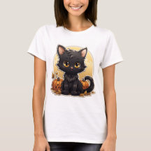 Cooler Cartoon Halloween Cat