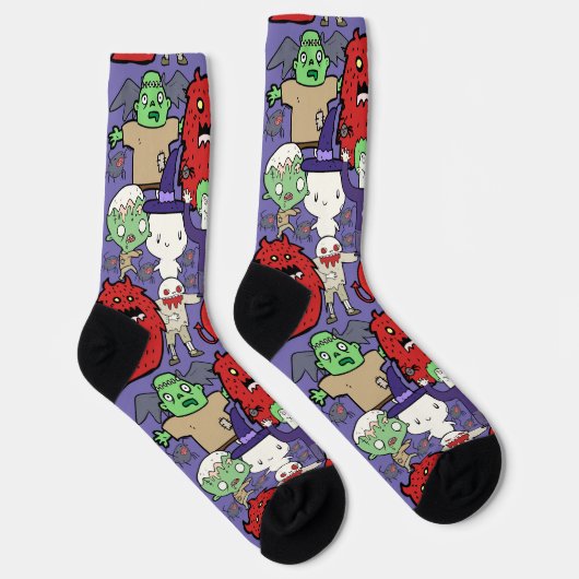 Cooler Cartoon Socken (Rechts)