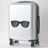Cooler Cartoon Sonnenbrille Aufkleber (Koffer)