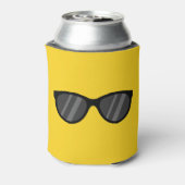 Cooler Cartoon Sonnenbrille Dosenkühler (Kanne Rückseite)
