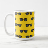 Cooler Cartoon Sonnenbrille Kaffeetasse (Links)