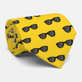 Cooler Cartoon Sonnenbrille Krawatte (Gerollt)
