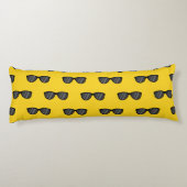 Cooler Cartoon Sonnenbrille Seitenschläferkissen (Rückseite)