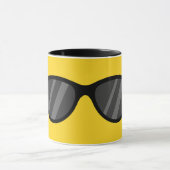 Cooler Cartoon Sonnenbrille Tasse (Zentrum)