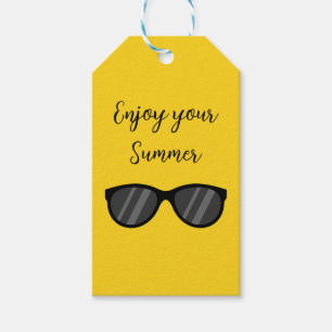 Cooler Cartoon Sonnenbrille Text hinzufügen Geschenkanhänger