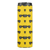 Cooler Cartoon Sonnenbrille Thermosbecher (Rückseite)