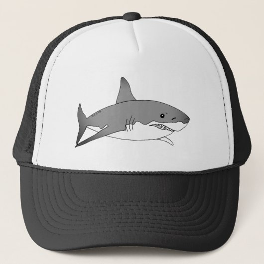 Cooler Cartoon Truckerkappe (Vorderseite)