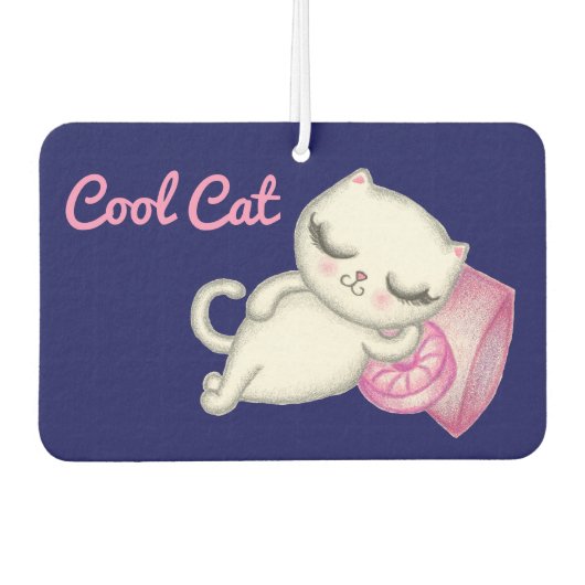 Cooler Cat Air Freshener Autolufterfrischer (Vorderseite)