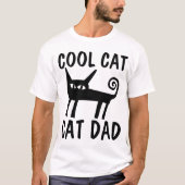 COOLER CAT CAT VATER Mens T - Shirt (Vorderseite)