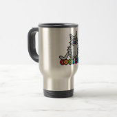 COOLER CAT REISEBECHER (Vorderseite Links)