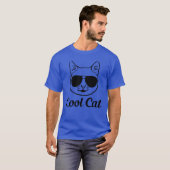 Cooler Cat T - Shirt (Vorne ganz)