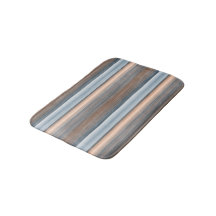 Cooler Chic Brown Slate Blue Gran Streifen Kunst,